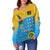 (Custom Personalised) Sanma Province Off Shoulder Sweater Vanuatu Proud LT13 - Polynesian Pride