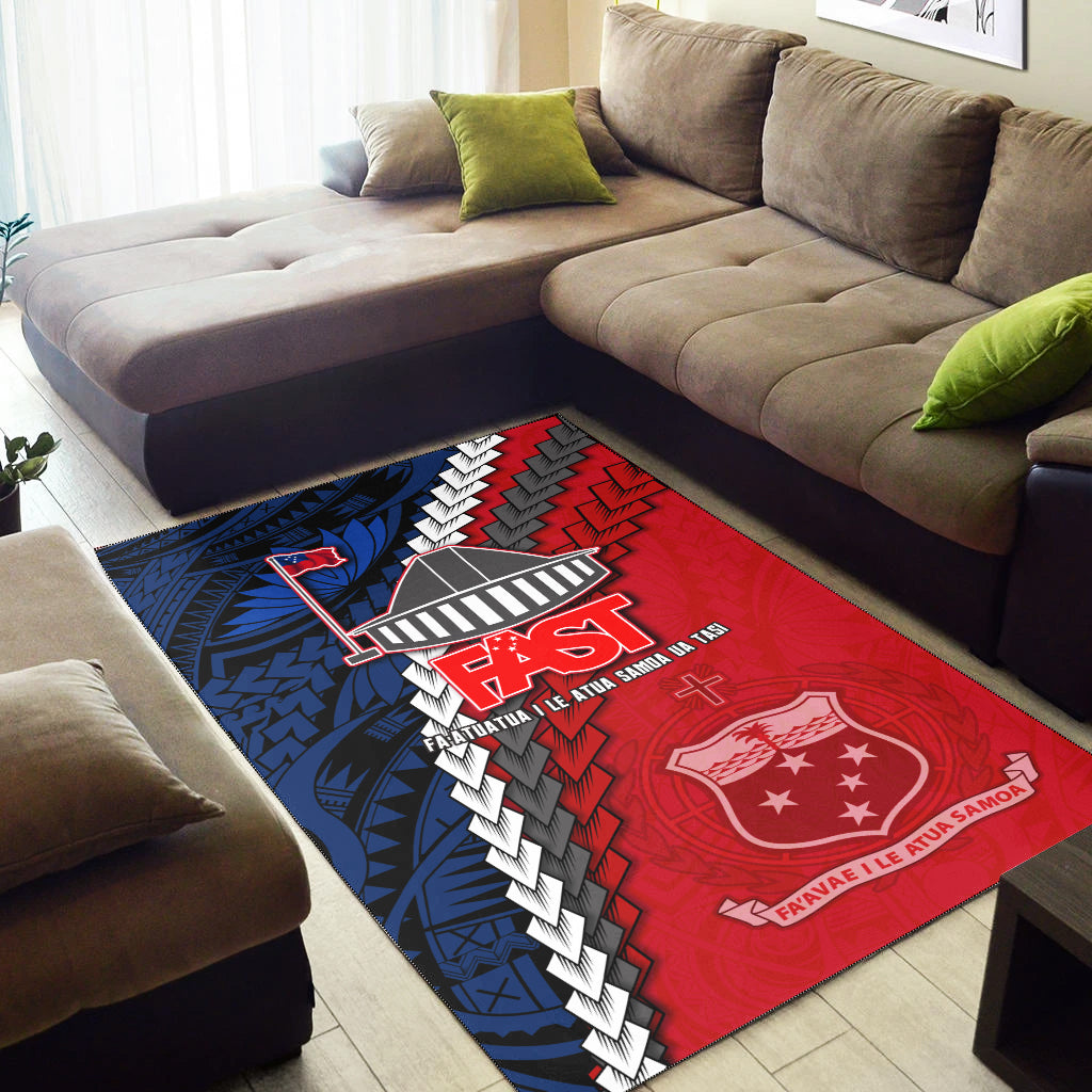 F.A.S.T Samoa Area Rug Polynesian LT13 - Polynesian Pride