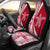 Hawaii Turlte Polynesian Car Seat Covers - Circle Style - AH - Red - Polynesian Pride