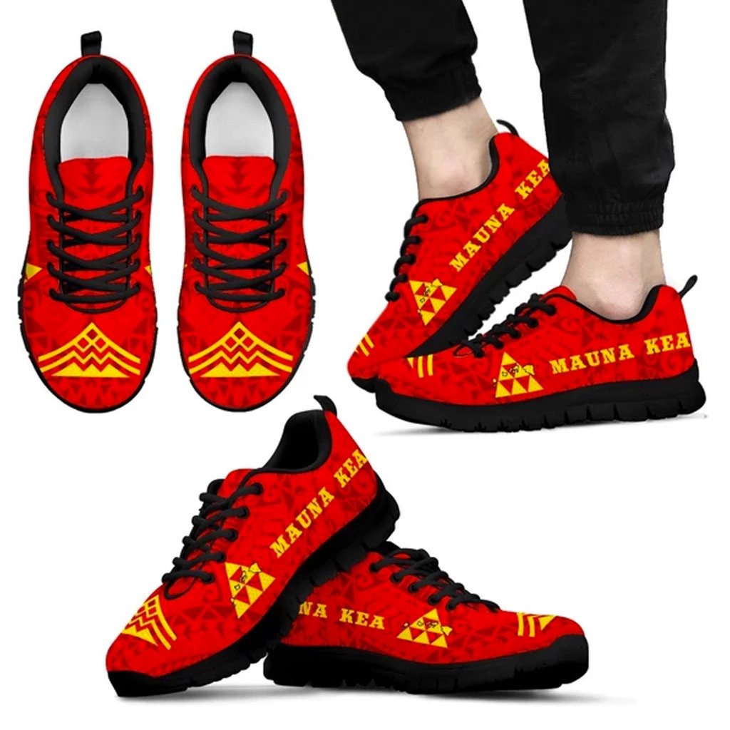 Hawaiian Mauna Kea Polynesian Sneakers - Triangle - Polynesian Pride