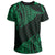 Hawaii Maka Polynesian T Shirt Marcus Style Green - Polynesian Pride