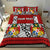 (Custom Personalised) Tonga Bedding Set Be Unique Version 05 Red LT13 - Polynesian Pride
