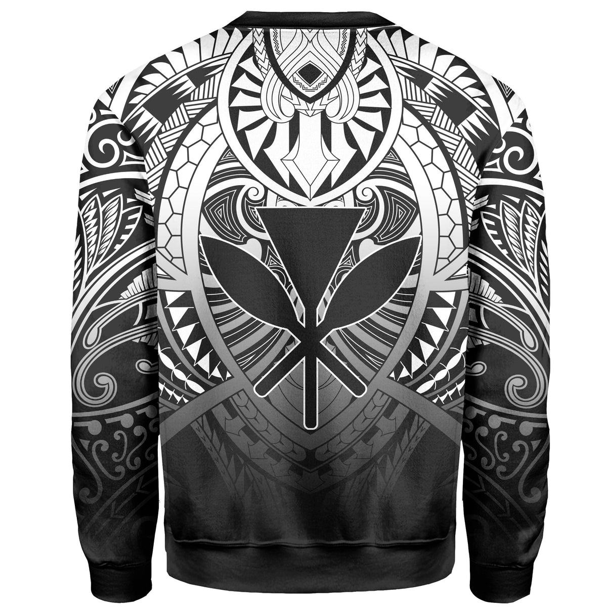 Hawaii Maka Polynesian Kanaka Maoli Sweatshirt - AH - Heaven Style - White - Polynesian Pride
