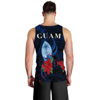 Guam Men Tank Top Polynesian Flowers LT13 - Polynesian Pride