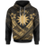 Nauru Polynesian Hoodie Nauru Gold Seal Camisole Hibiscus Style Unisex Gold - Polynesian Pride