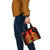 Samoa Custom Personalised Shoulder Handbag - Tribal Tuna Fish - Polynesian Pride