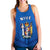 Niue Women Racerback Tank Rock of Polynesia LT13 - Polynesian Pride