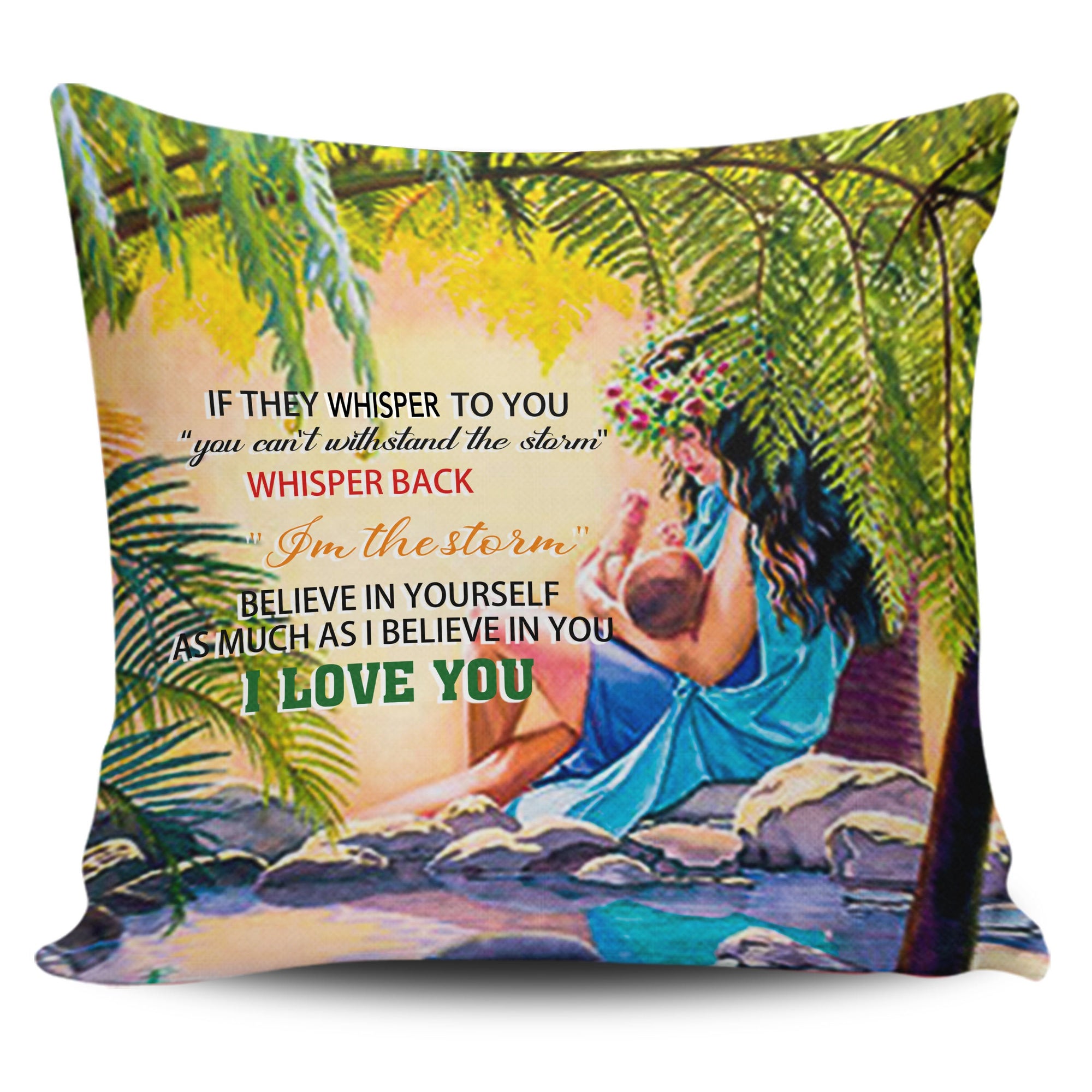 Hawaii Mother And Daughter Pillow Covers - AH - Polynesian Pride