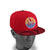 French Polynesian Snapback Snapback One Size Red - Polynesian Pride