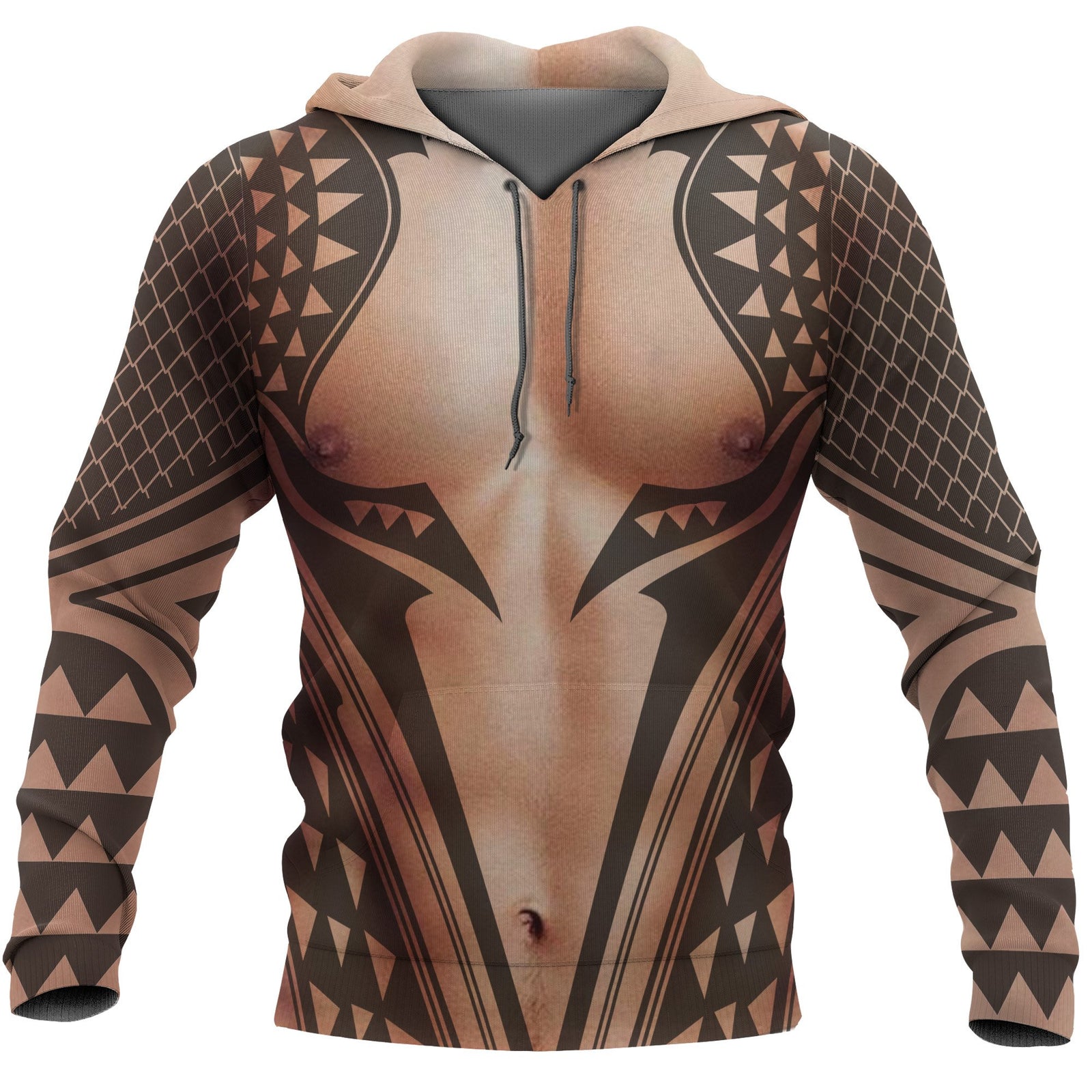 Polynesian Pride 3D Hoodie Tattoo Body Style Unisex Black - Polynesian Pride