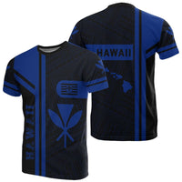 Kanaka Polynesian T Shirt Blue Morale Style Unisex Blue - Polynesian Pride