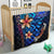 Samoa Custom Personalised Premium Quilt - Vintage Tribal Mountain - Polynesian Pride