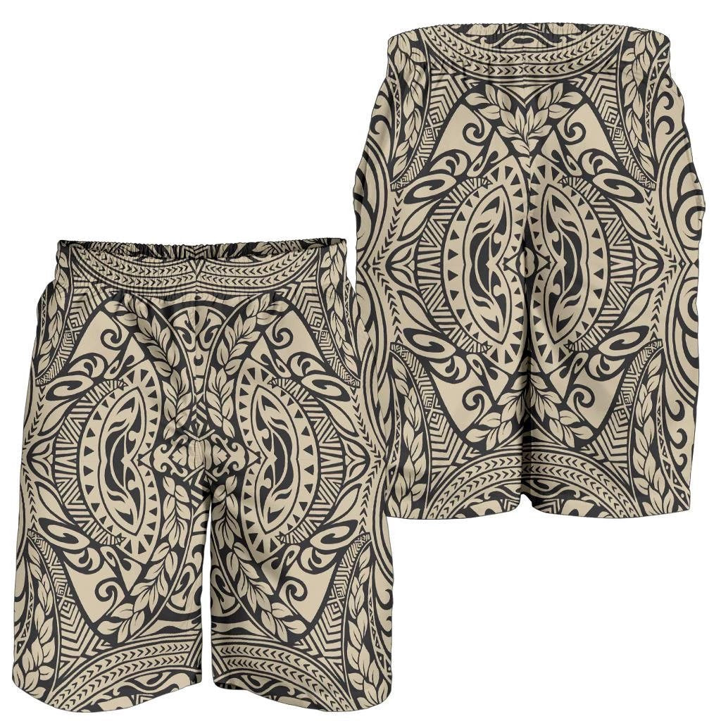 Polynesian Men's Shorts Royal Black - Polynesian Pride