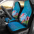 Polynesian Turtle And Hibiscus Hawaiian Car Seat Covers - Polynesian Pride