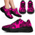 Polynesian Turtle Palm And Sea Pebbles Pink Chunky Sneakers - Polynesian Pride