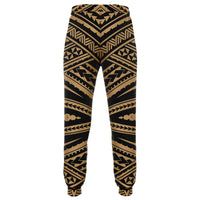 Polynesian Tatau Gold Joggers - Polynesian Pride