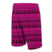 Hawaii Polynesian Tattoo Tribal Board Shorts Pink - Polynesian Pride