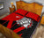 Aotearoa Bulldog Maori Quilt Bed Set - Red - Polynesian Pride