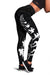 New Zealand Maori Haka Fern Leggings Black Black - Polynesian Pride