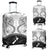 Maori Manaia Luggage Covers, Whakakotahi I Te Aroha Black White - Polynesian Pride