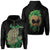 Polynesian Hula Man Helmet Hawaii Zip Hoodie Gray Unisex Gray - Polynesian Pride