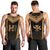 Hawaiian Kanaka Polynesian Men's Tank Top Active Gold Gold - Polynesian Pride