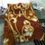 Polynesian Bedding Set - Flourish Style With Tribal Fabric - Polynesian Pride