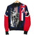 Polynesian Pride Jacket - Hawaii King Flag Polynesian Men's Bomber Jacket - Blue - Polynesian Pride