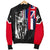 Polynesian Pride Jacket - Hawaii King Flag Polynesian Men's Bomber Jacket - Gray - Polynesian Pride