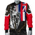 Polynesian Pride Jacket - Hawaii King Flag Polynesian Men's Bomber Jacket - Gold - Polynesian Pride
