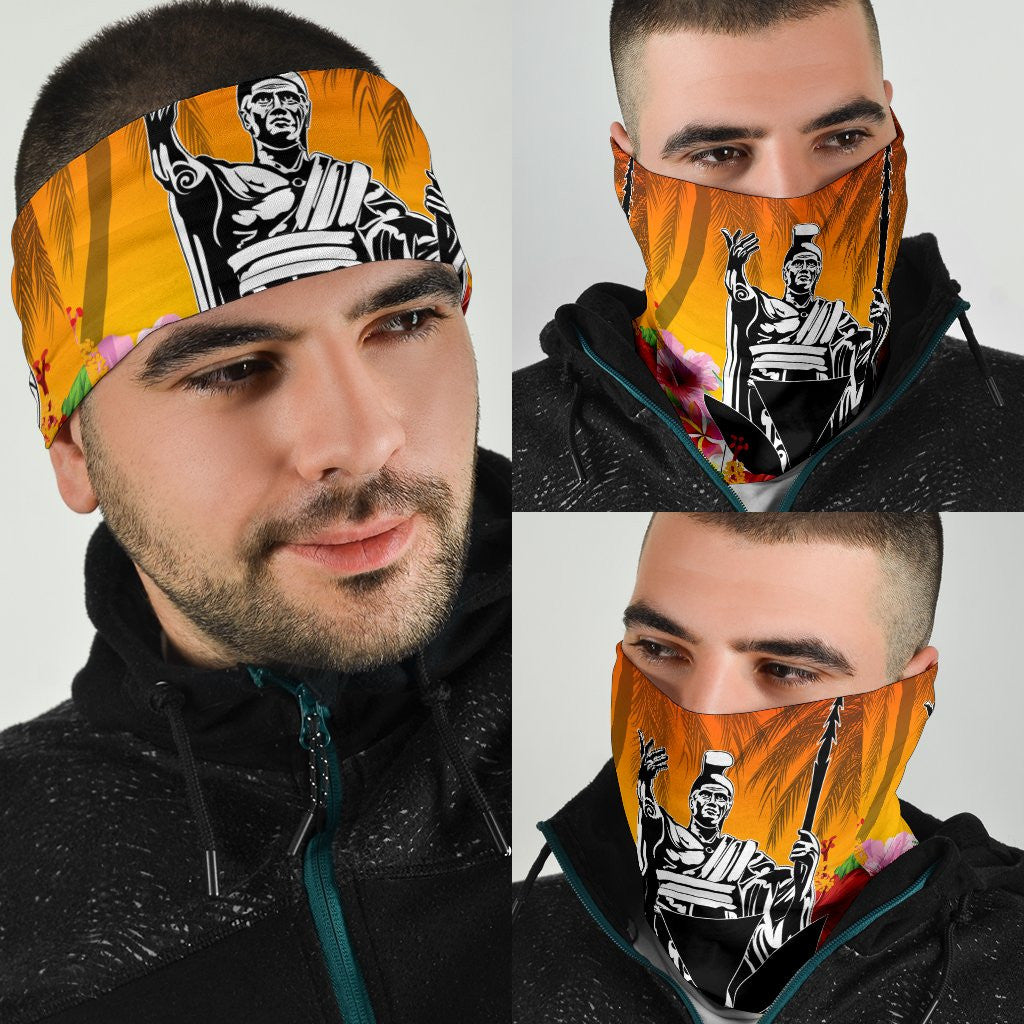 Polynesian Pride Bandana - Hawaii King KanaKa Flower Bandana 3 - Pack - Polynesian Pride