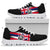 Polynesian Pride Footwear - Hawaii King Flag Sneakers - Polynesian Pride