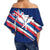 Polynesian Pride Clothing - Hawaii King Flag Kanaka Map Polynesian Women's Off Shoulder Wrap Waist Top - Won Style - Polynesian Pride