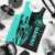 Polynesian Pride Clothing - Hawaii King Polynesian Men's Tank Top - Lawla Style Turquoise - Polynesian Pride