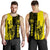 Polynesian Pride Clothing - Hawaii King Polynesian Men's Tank Top - Lawla Style Yellow - Polynesian Pride