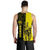 Polynesian Pride Clothing - Hawaii King Polynesian Men's Tank Top - Lawla Style Yellow - Polynesian Pride