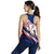 Polynesian Pride Clothing - Hawaii King Flag Kanaka Map Polynesian Women's Racerback Tank - Won Style - Polynesian Pride