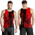 Polynesian Pride Clothing - Hawaii King Polynesian Men's Tank Top - Lawla Style Red - Polynesian Pride