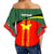 Polynesian Pride Clothing - Oro PNG Flag Style Women's Off Shoulder Wrap Waist Top - Polynesian Pride