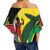 Polynesian Pride Clothing - Vanuatu Ni - Van Style Women's Off Shoulder Wrap Waist Top - Polynesian Pride