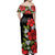 Polynesian Pride Dress - Oldie Hibiscus Off Shoulder Long Dress - Polynesian Pride