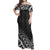 Polynesian Pride Dress - Tatau Polynesian Off Shoulder Long Dress Long Dress Black - Polynesian Pride