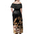 Polynesian Pride Dress - Tonga Hibiscus Tribal Off Shoulder Long Dress - Polynesian Pride