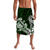 Polynesian Pride Clothing Aloha Turtle Hibiscus Polynesian Green Lavalava Lavalava Black - Polynesian Pride