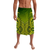 Polynesian Pride Clothing Special Polynesian Ver Green Yellow Lavalava Lavalava S/M Black - Polynesian Pride