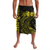 Polynesian Pride Clothing Hawaii Map Kanaka Polynesian Hula Girl Ie Faitaga Yellow Lavalava Black - Polynesian Pride