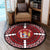 Polynesian Pride Home Set - New Zealand Taniko Round Carpet Round Carpet Red - Polynesian Pride