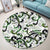 Polynesian Pride Home Set - New Zealand Sliver Fern Round Carpet - Polynesian Pride