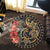 Polynesian Pride Home Set - French Polynesian Turtle Round Carpet - Polynesian Pride