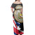 Matching Dress and Hawaiian Shirt Hawaii Flag Coat Of Arms Of Hawaii Polynesian Classic Style RLT14 - Polynesian Pride